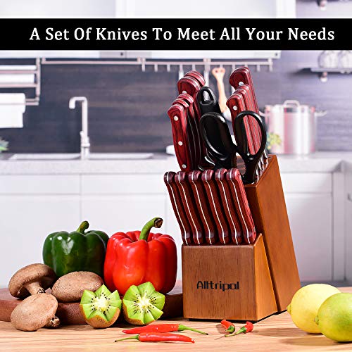 Knife-Set-Premium-18-Piece-Kitchen-Knife-Set-with-Block-made-of-High-Carbon-German-Stainless-Steel-with-Knife-Sharpener-6-Steak-Knives