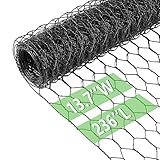 Chicken Wire 13.7 in x 236 in Poultry Wire Netting