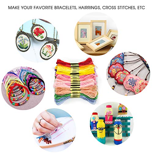 3 Hohoto+Embroidery+Friendship+Bracelet+Bobbins