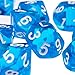MonkeyJack Set of 60 Pieces Ten Sided D10(0-9) Dice Die for D&D Party Pub Bar Casino Poker Card Dice Guessing Game Accessories