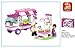 Sluban Building and Construction Blocks M38-B0155 Snack Car Building Block Construction Set (102 Piece)