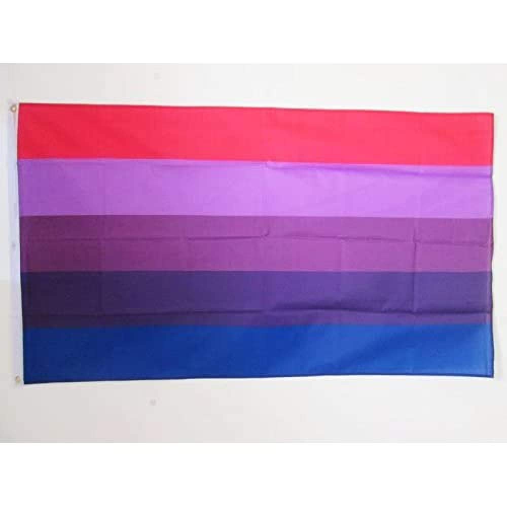AZ FLAG - Transgender Old Flag - 3x5 Ft - 100D Polyester Rainbow Banner with Two Metal Grommets - Fade Resistant - Vivid Colors - 3' x 5' Feet - 150x90 Cm