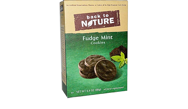 Back To Nature Fudge Mint Cookies 6 4 Oz 181 G Back To Nature Fudge Mint Cookies 6 4 Oz 181 G 2pcs Amazon Com Grocery Gourmet Food