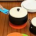 4PCS Multipurpose Silicone Drying Mat, Silicone Pot Holders, Trivets, Non Slip Heat Resistant Hot Pads (Round)