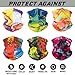 Toes Home 6PCS Outdoor Headband Elastic Seamless Bandana Neck Gaiter Scarf Sport Headwear Boho Series for Yoga Hiking