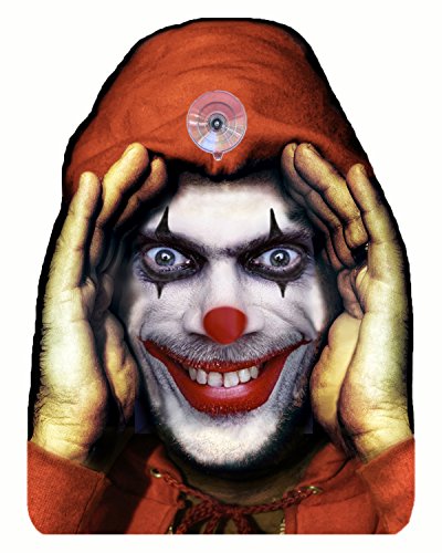 Halloween Scary Realistic Hooded Scary Peeper Creeper Window Prop 