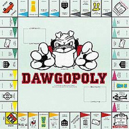 Georgia Bulldogs Monopoly Game