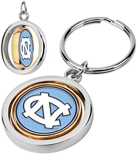 North Carolina - University Of - Spinner Key Chain