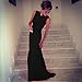 Black Evening Dresses for Women 2015 Long Elegant Formal Dress, Medium