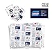 HEROLILY Reusable Ice Sheets Packs, Flexible Freeze Coolers Long Lasting for Food Shipping Hiking Camping Outdoor, 15.5