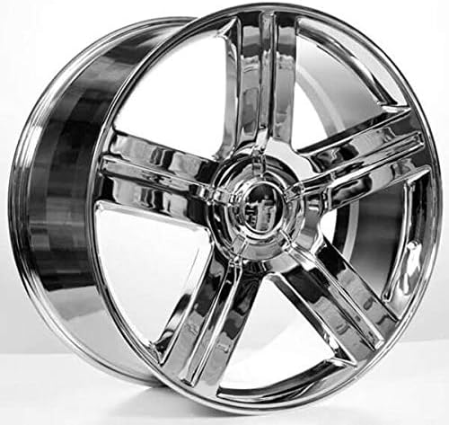 Kulture Motorsports 26" Inch Texas Edition Chrome Wheels & Tire Package | Set of 4 | Fits Chevy Ford GMC Dodge Toyota Lincoln Nissan Trucks
