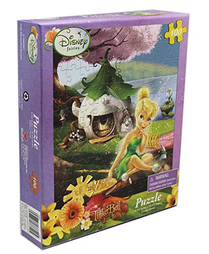 Disney s tinker bell tea kettle house 100 piece puzzle