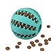 Aidle Interactive Dog Toys,Toy IQ Ball Non-Toxic Dog Chew Toy for Pet IQ Training/Playing/Chewing,Durable Feed Training Tooth Cleaning Ball with Safe Size 2.8