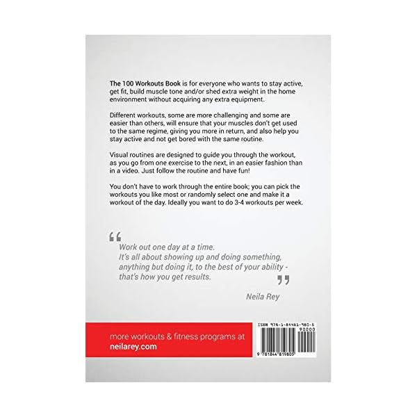 100 No-Equipment Workouts Vol. 1: Easy to Follow Home Workout Routines with Visual Guides for all Fitness Levels