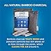 Gonzo Bamboo Charcoal - 1 Medium Bag 250g - Odor Eliminator Bags Natural Purifying Charcoal Odor Absorber Air Freshener For Home Drawers Pets Gym Bag