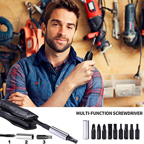 Navaja Multiusos, Herramienta Multiusos Inoxidable 13 en 1, con Alicates Plegables, Destornillador, Abrebotellas para Camping, Bicicleta, Senderismo, Regalo para Hombres