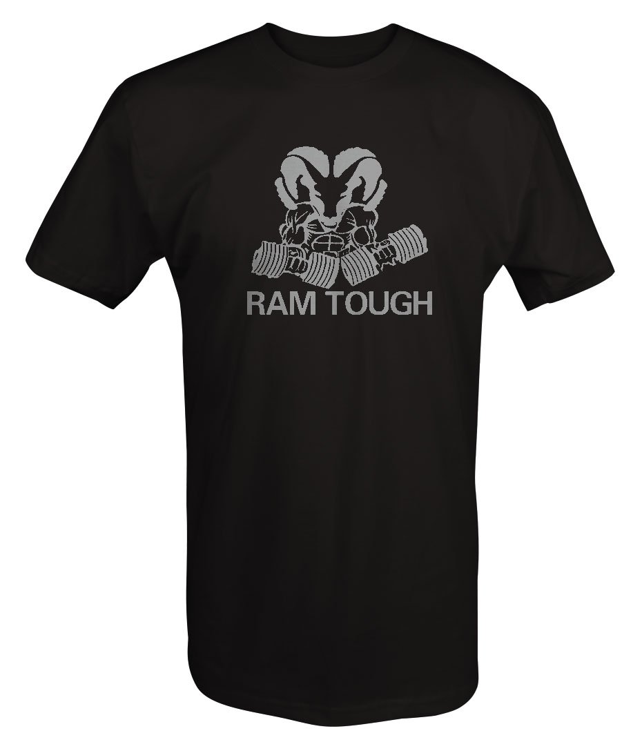 M22 Dodge Ram Truck Tough Muscle Lifting Weights Bodybuilder T Shirt
