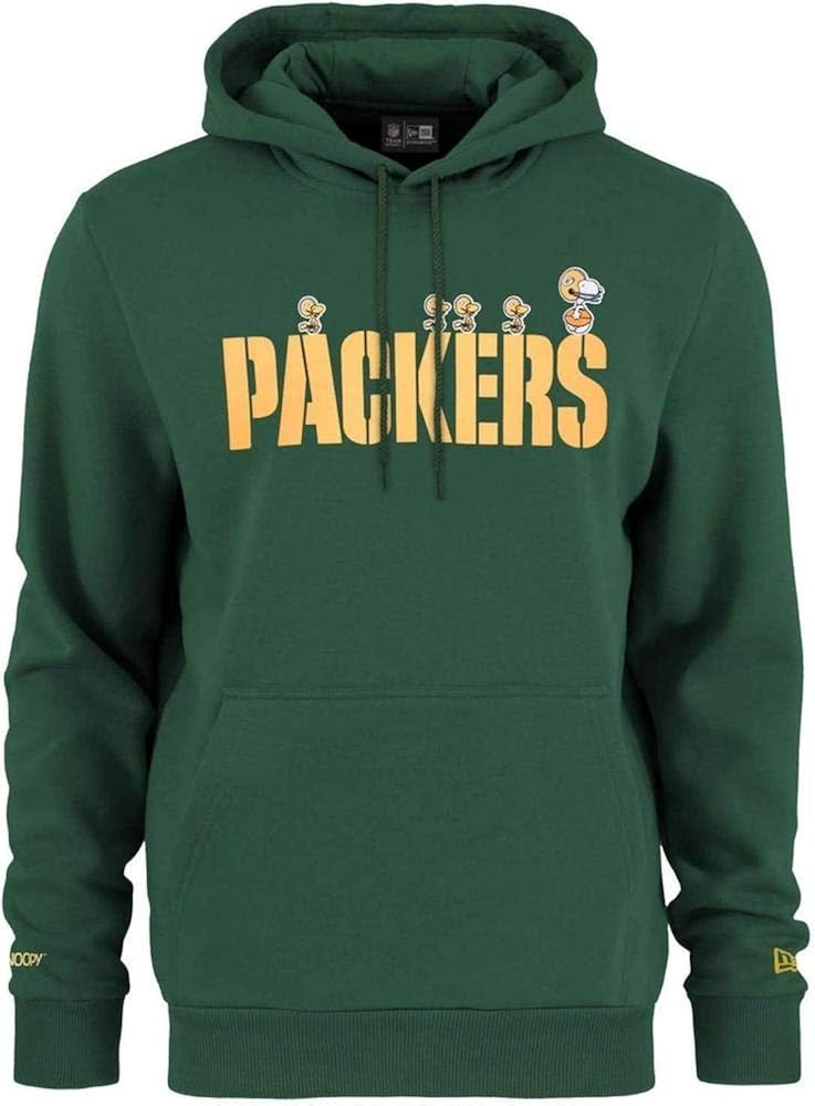 New Era Peanuts x NFL Green Bay Packers Snoopy Woodstock Hoodie
