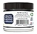 Viva Doria Activated Charcoal Natural Teeth Whitening Toothpaste - Peppermint, 3 oz glass jar