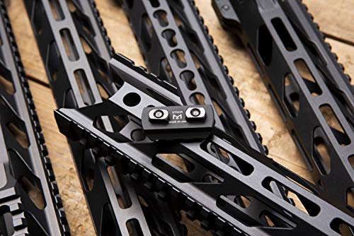 image for STNGR USA 3-Slot M-Lok Aluminum Picatinny Rail Section Accessory - Pro