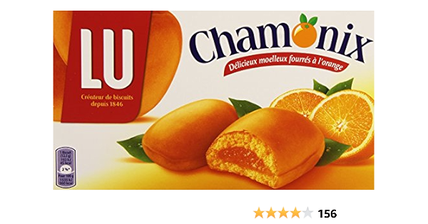 Lu Chamonix Orange French Cookies Orange Filled Cookies Amazon Ca Everything Else