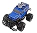 RC Truck Jeep Big Wheel Monster Remote Control Car with LED Headlights Ready to Run Includes Rechargeable Battery 1:16 Size Off-Road Beast Buggy Toy