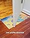 Toland Home Garden 800001 Beach Flip Flops Summer Door Mat 18x30 Inch Beach Outdoor Doormat for Entryway Indoor Entrance