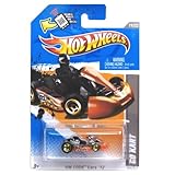 2012 Hot Wheels HW Code Cars Go Kart Orange #244/247