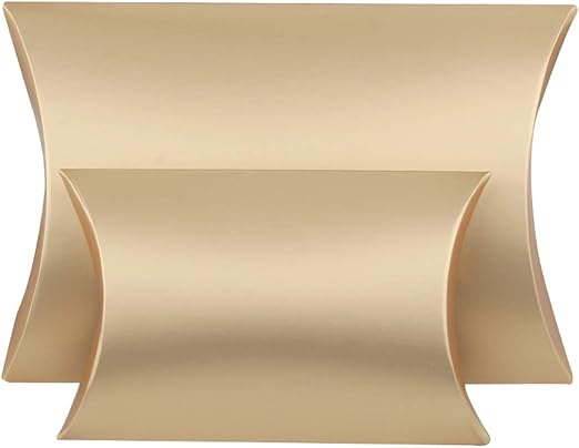 Amazon Com Erpot Metal Stickers Logo Brand Name Gold Pillow Box