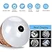 1080P Home WiFi Camera,360 Degree Panoramic Wireless VR Fisheye Security IP Camera for Home Baby/ Pet/ Elder /School/Office Monitor Indoor Light Bulb Camera Night Vision Motion Detection Camera