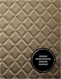 Church Board Meeting Minutes Template Church Meeting