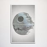 Return of the Jedi word art print -11x17