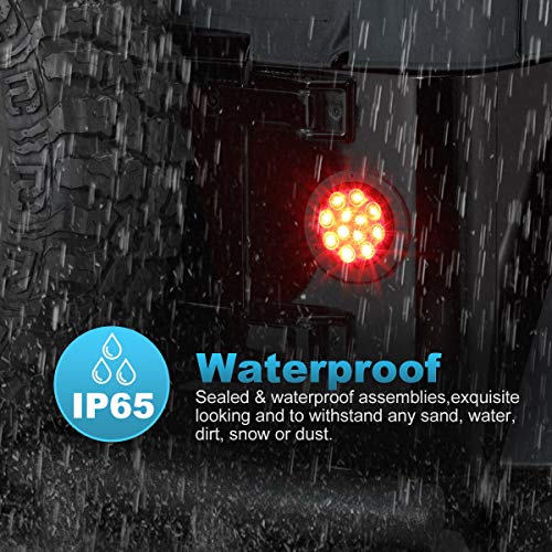 5 Partsam+Round+Smoke+Trailer+Lights