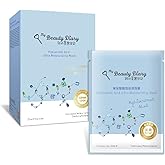 My Beauty Diary-Hyaluronic Acid Ultra Moisturizing Facial Mask, Instant Hydrating Water Type Refreshing Face Sheet Mask with Collagen for All Skin Concerns (8 Combo Pack)
