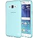 MP-MALL Case for Samsung Galaxy J7 2015, [Slim Fit] Premium Flexible Soft TPU Gel Rubber Skin Silicone Protective Case Cover (Mint)