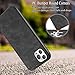SALAWAT for iPhone 11 Pro Max Case, Slim PU Leather Vintage Shockproof Phone Case Cover Lightweight Soft TPU Bumper Hard PC Hybrid Protective Case for iPhone 11 Pro Max 6.5 Inch 2019 (Black)