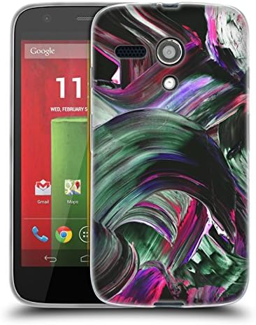 Official Djuno Tomsni The Pulse Abstract 2 Soft Gel Case for Motorola Moto G (1st Gen)