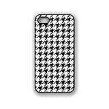CellPowerCasesTM Black Houndstooth iPhone 5 Case - Fits iPhone 5 & iPhone 5S