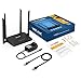 WAVLINK Wireless Router,N300 Wi-Fi Router with 5DBI High Gain 4X External Antennas,2.4GHz Band Signal Extender, Easy Setup,Coverage Up to 300Mbps,Ideal for Small Home and Office