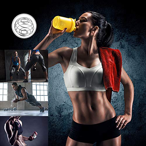 Milkshake Protein Shaker Balls 6pcs，Wire Mixer Mixing Ball For Shaker,Replacement Wire Whisk