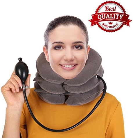 Discount for Close Shop - Buy it Now! Cervical Neck Traction Device by SAULLA - Fixed Neck and Shoulders - frees up Your Neck Pain| You Will Feel Effective in The First use