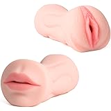 3D Realistic Oral Blow Job Deep Throat Teeth and Tongue Male Masturbator Vagina Pocket Pussy Stroker