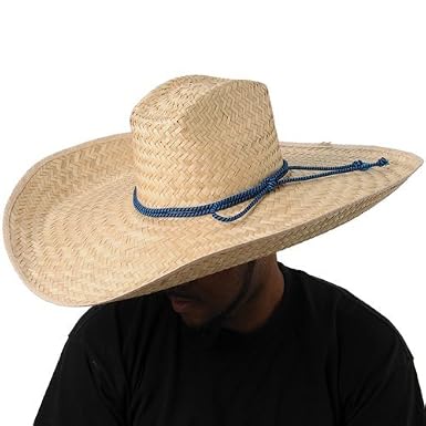 3.5 inch brim cowboy hat