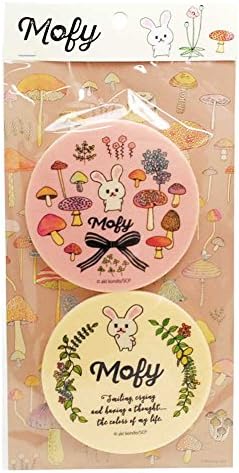 Mofy of rabbit Coaster two 1 set From Japan New