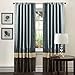 Lush Decor Mia Curtain Panel Pair, Federal Blue - DISCONTINUED
