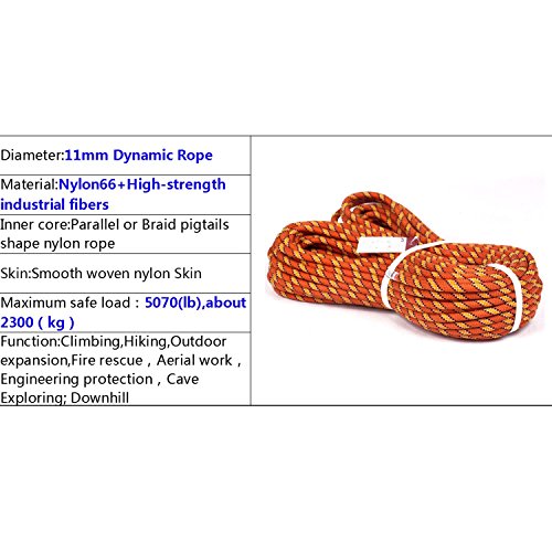 Dynamic Climbing Rope,Professional standard Dynamic Single Rope