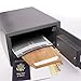 11”x15” Fireproof Document Bag – No Itchy Fiberglass! - Fire Resistant Storage Fits 14