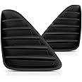 CarLights360: For 2012 2013 2014 Toyota Camry Fog Light Bezel Cover Pair Driver and Passenger Side For TO1038147 TO1039147