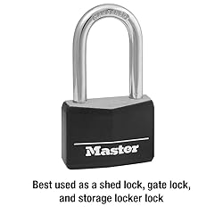 Master Lock Covered Aluminum Locker Locks with Key