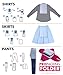 PRO Packing Professional Travel Garment Folder - Lightweight Carry-On Friendly Packing Cube w/See-Thru Mesh Screen Keeps Clothes Wrinkle Free – Folding Board Included